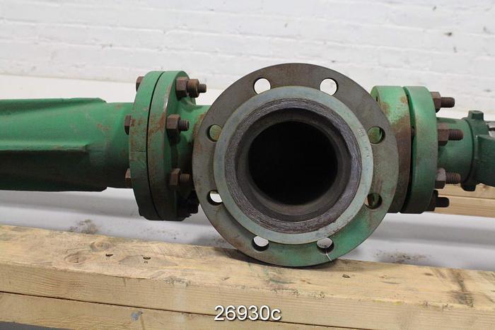 Used Fulton Systems 4" Thermocompressor, With Fisher Actuator And Positioner. #26930