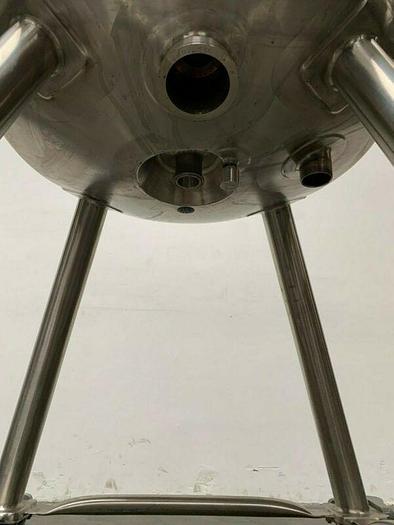 Used Walker 100 Liter Stainless Steel Jacketed Reactor 45 PSI