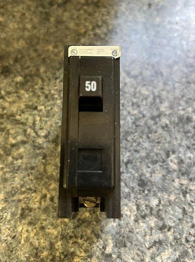 BAB1050 Cutler Hammer 50 Amp 1 Pole 120V Bolt On Circuit Breaker New
