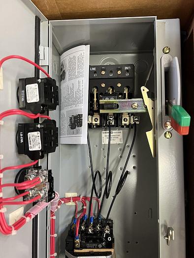 GE CR308BT Size 0 Starter Non Fused Combination Motor Starter CR308BT031A1AALTA