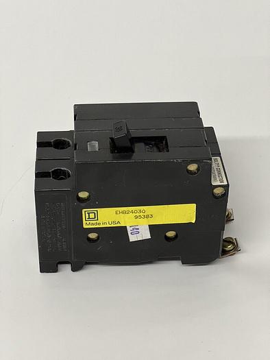 Used EHB24030 Square D 30 Amp 480/277V 2 Pole Bolt On Circuit Breaker