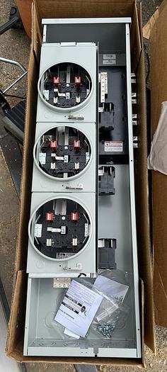 Used 3MM312RRL EATON Cutler Hammer 800 Amp Meter Stack 3 Socket New