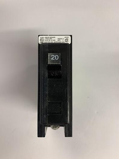 QBHW1020 Eaton Cutler Hammer 20 Amp 120V Single Pole Bolt On Circuit Breaker New