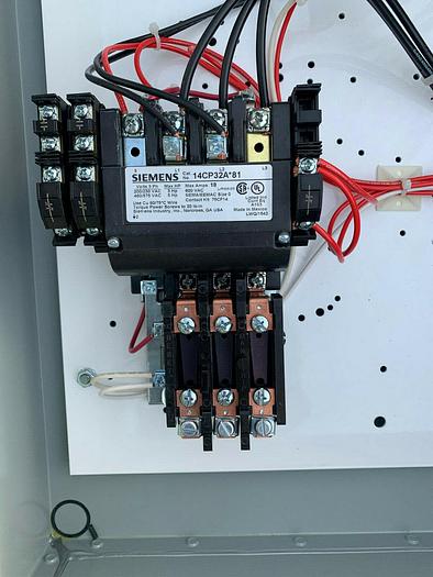 17CP82NF1081 Siemens 30 Amp Fusible Size 0 Nema 3R Combo Motor Starter Type 12/4