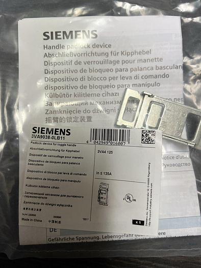 3VA9038-0LB11 Siemens Circuit Breaker Lock