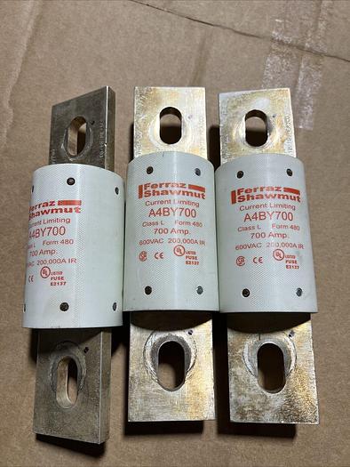 A4BY700 Merson 700 Amp 600V Class L New in Box 782001939090