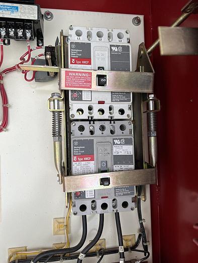 Used Firetrol Power Transfer Switch 50HP 100 Amp 480V 3 Phase FTA 900-BD100B