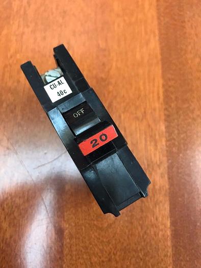 Used NA120 FPE Stab-lok Type NA NA1P20 NA120 Plug in Circuit Breaker