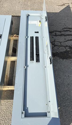 Used AQF3424MTX GE 400 Amp Main Lug Only Breaker Panel 208/120V Sub Feed MLO 42 Crk