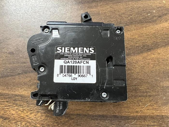 QA120AFCN Siemens 20 Amp 120V Combination Arc Fault Insta Wire Circuit Breaker 804766906671