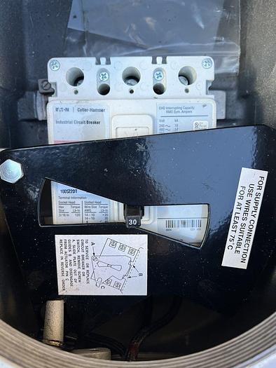 Russellstoll DBRE340403000 Max-Guard 30 Amp 480V Explosion Proof Receptacle New