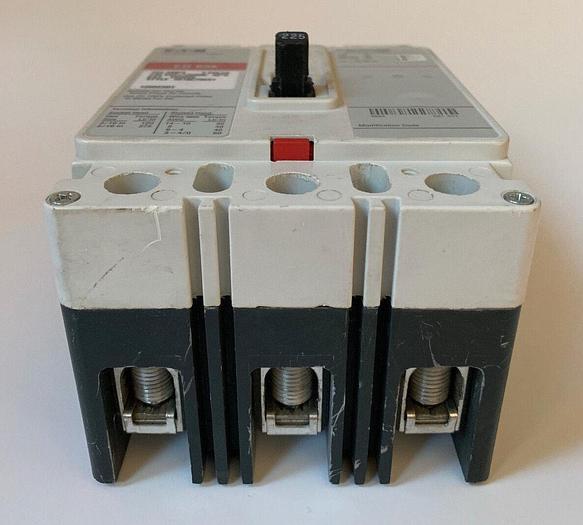 Used ED3225 Cutler Hammer 225 Amp 240V 3 Pole Bolt On Circuit Breaker