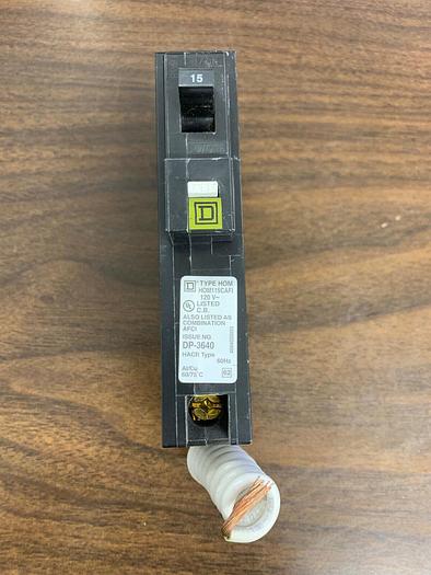 HOM115CAFI Square D 15 Amp 120V Combination Arc Fault Circuit Breaker New