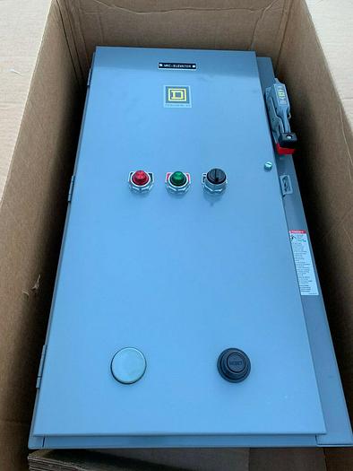 Square D Size 1 Combination Motor Starter 8536SCO3H612S HLL36030M71 Breaker