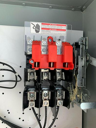 17CP82NF1081 Siemens 30 Amp Fusible Size 0 Nema 3R Combo Motor Starter Type 12/4