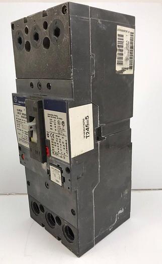 Used SFHA36AT0250 GE 250 Amp 600V 3 Pole Bolt On Circuit Breaker 35kA@480V 250A Frame 794518212498