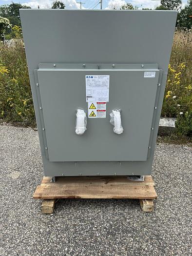 V48M28T75N12 EATON 75 KVA Transformer 480X208/120V Nema 12 Rated New 480 208/120