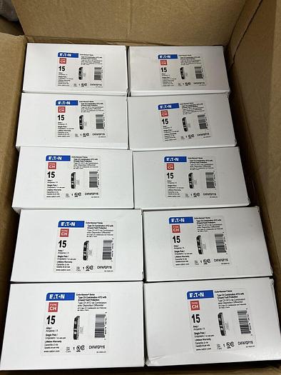CHFAFGF115 Eaton Cutler Hammer 15A 120V Combination AFCI Ground Fault Protection 786670007814