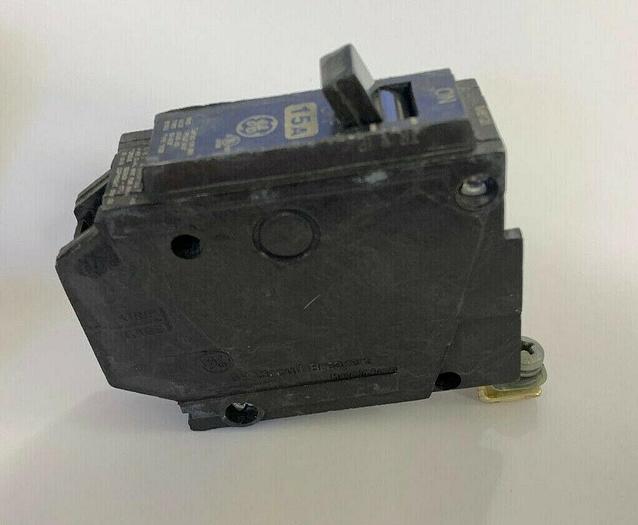 TXQB1115 GE 15 Amp 120V Single Pole 65K Rated Bolt On Circuit Breaker New