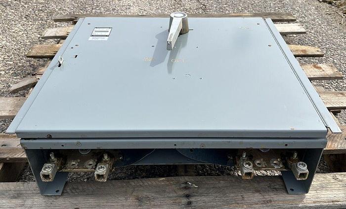 Used FDPS268T Westinghouse 1200 Amp 600V 2 Pole Fusible Panelboard Switch