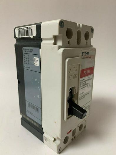 FD2100 Cutler Hammer 100 Amp 600V 2 Pole 35K Bolt On Circuit Breaker New