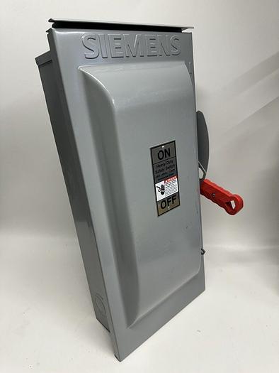 HF323NR Siemens 100 Amp 240V 3 Pole Fusible Nema 3R Outdoor Disconnect Switch
