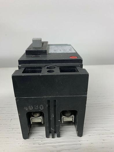 Used TED124030 GE 30 Amp 480V 2 Pole Bolt On Circuit Breaker