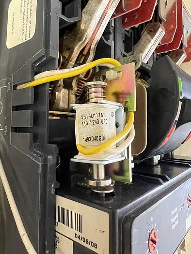 Used MDL3800 Cutler Hammer 800 Amp 600V MT3800T Trip SNT4LP11K Shunt Circuit Breaker  782114350577