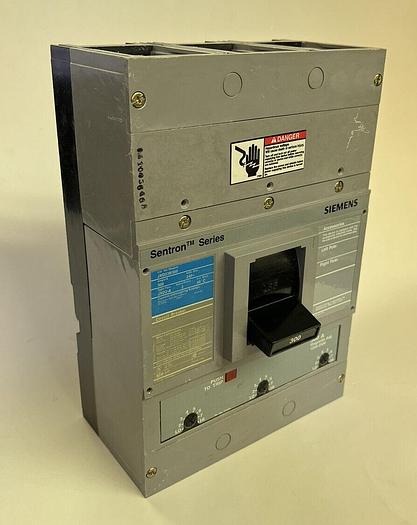 Used JXD23B300 Siemens 300 Amp 240V 3 Pole 65kA@480V Bolt On Circuit Breaker