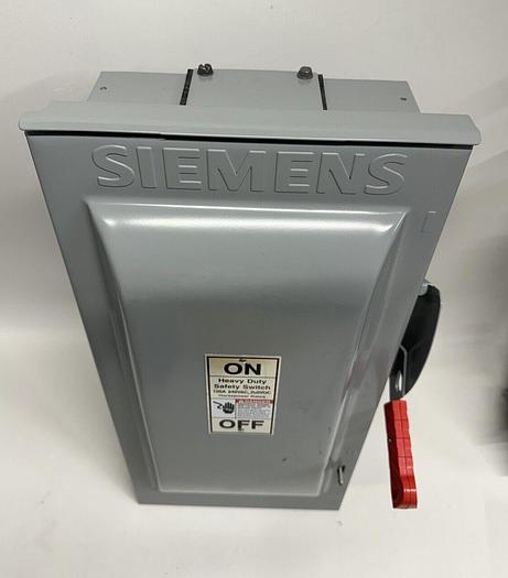 HF323NR Siemens 100 Amp 240V 3 Pole Fusible Nema 3R Outdoor Disconnect Switch