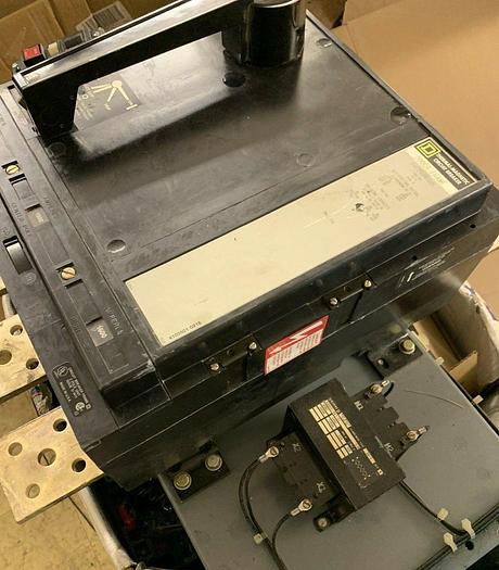 Used PAF20361021 Square D 2000A Frame 1600A Rated 600V Ground Fault 120V Shunt Trip