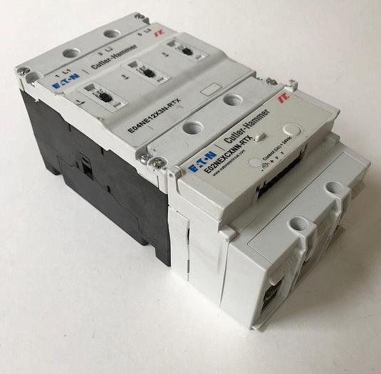 E04NE12X3N-RTX Eaton 125 Amp 600V IT Contactor E02NEXCXNN-RTX Coil Controller
