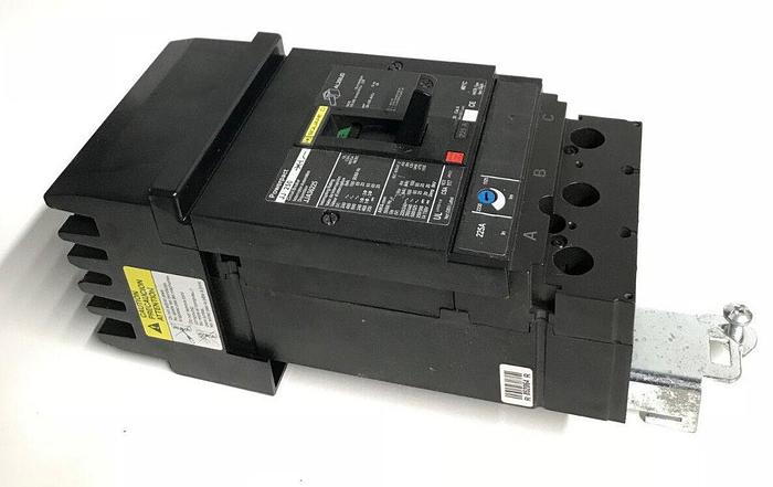 JJA36225 Square D 225 Amp 600V 3 Pole Power-Pact I-Line Plug In JJA JJ 250 785901795681