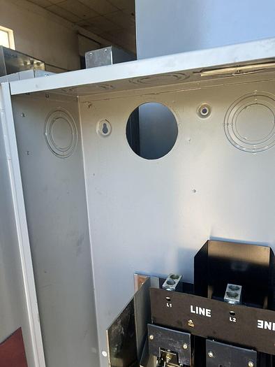 Used TH3365 GE 400 Amp 600V 3P 4W Fusible Nema 1 Indoor Rated Disconnect Switch