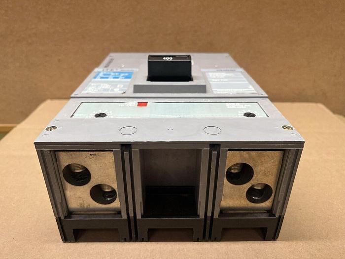 Used JXD62B400 Siemens 400 Amp 600V 2 Pole Bolt On Circuit Breaker