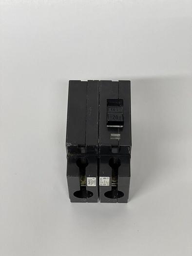 Used EHB24020 Square D 20 Amp 480/277V 2 Pole Bolt On Circuit Breaker