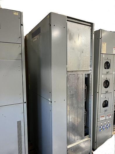 Used Cutler Hammer 400 Amp Main Breaker CT Cabinet 7 Jaw Meter Socket Distribution