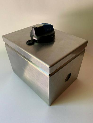 SCE-8066ELJSS6 LR97418 EATON R5A3016U 56 Amp 600V 3 Pole Disconnect Switch Nema