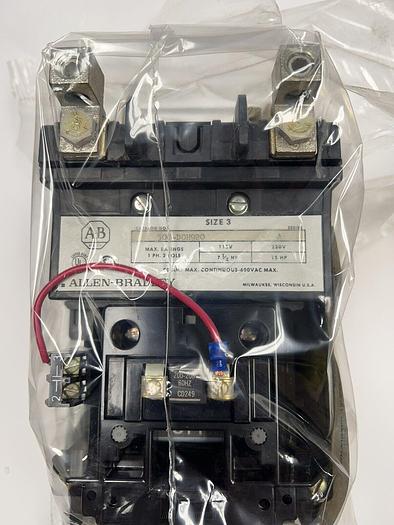 500-D0H920 Allen Bradley Size 3 Contactor 200-208V Coil New