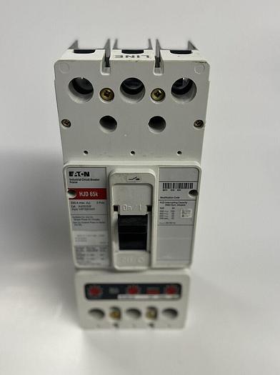 HJD3250 Eaton Cutler Hammer 250 Amp 600V 3 Pole Bolt On Circuit Breaker JT3250T