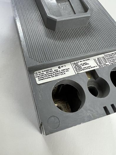 QJH22B125 Siemens 125 Amp 240V 2 Pole Bolt On Circuit Breaker New