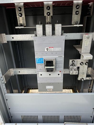 Used Siemens 1000 Amp 208/120V 3P Main Breaker CT Cabinet Nema 3R Outdoor NXD63B100