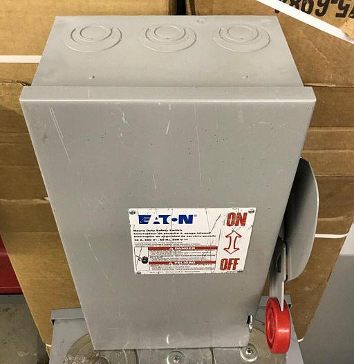 DH261NGK2 Cutler Hammer 30 Amp 600V 2 Pole 3 Wire Fusible Disconnect Switch