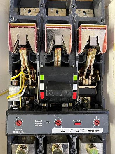 Used MDL3800 Cutler Hammer 800 Amp 600V MT3800T Trip SNT4LP11K Shunt Circuit Breaker  782114350577