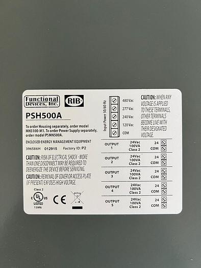 PSH500A RIB 500VA Power Supply PSMN500A New in Box
