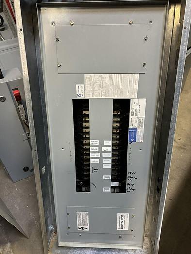 Used AEU3302RCX GE 225 Amp Main Lug Only MLO 480/277V 3P 4W TEY Panel