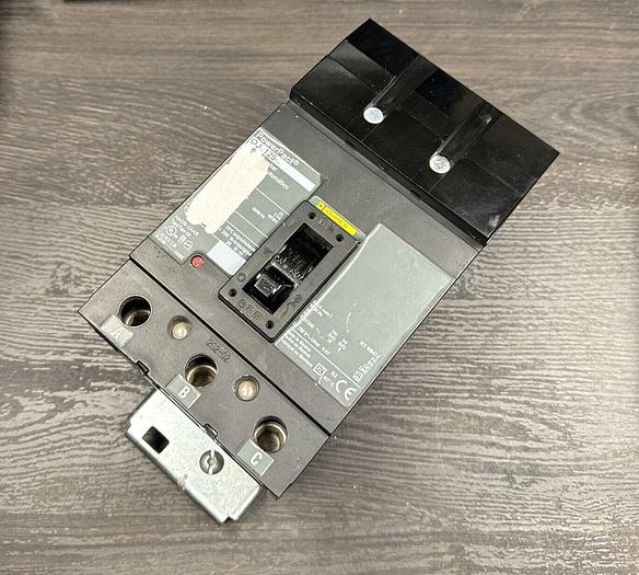 Used QJA32125 Square D 125 Amp 240V 3 Pole 65K Rated I-Line Circuit Breaker