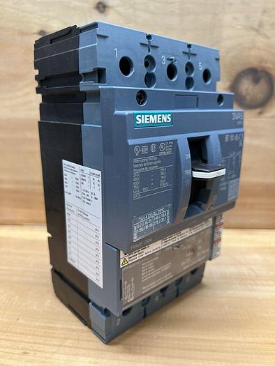 3VA52255EC310AA0 Siemens 3VA5 250 Amp 600V 3 Pole Bolt On Circuit Breaker New