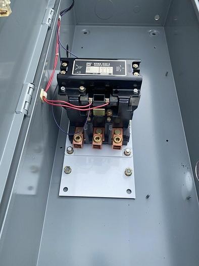 Used 8502SG02 Square D Size 5 Contactor Nema 1 Enclosed