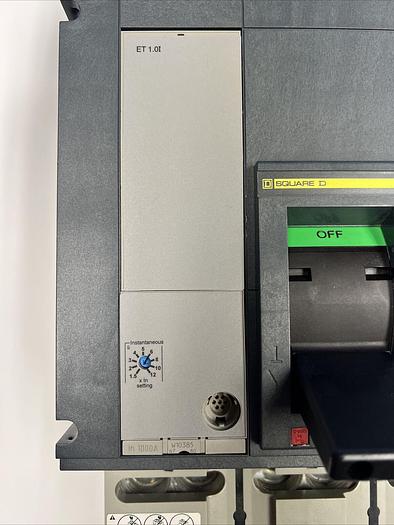 PGA36100 Square D 1000 Amp 600V 3 Pole Iline Circuit Breaker New 785901497004